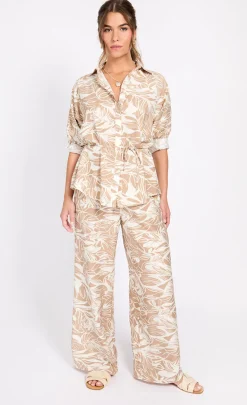 Little Mistress Co-Ords | Summer / Holiday<Leaf Print Trousers