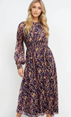 Little Mistress Dresses | Midi Dresses<Leopard Print Midaxi Dress