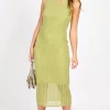 Little Mistress Dresses | Race Day Edit<Lime Crochet Midaxi Dress