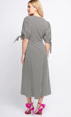 Little Mistress Dresses | Midi Dresses<Stripe Midaxi Dress