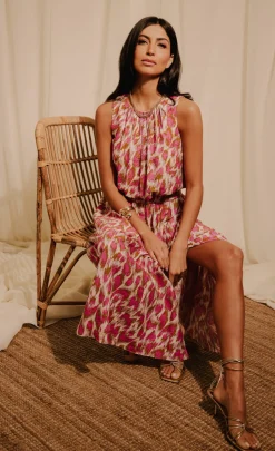 Little Mistress Co-Ords | Summer / Holiday<Print High Neck Top