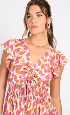 Little Mistress Dresses | Race Day Edit<Print Midaxi Dress