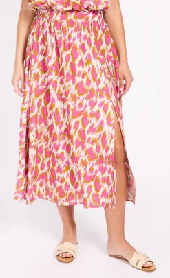 Little Mistress Co-Ords | Skirts<Print Midaxi Skirt