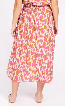 Little Mistress Co-Ords | Skirts<Print Midaxi Skirt
