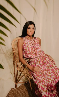 Little Mistress Co-Ords | Skirts<Print Midaxi Skirt