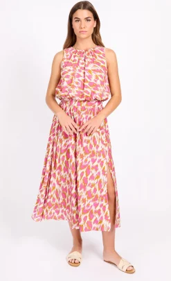 Little Mistress Co-Ords | Skirts<Print Midaxi Skirt