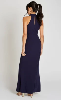 Little Mistress Dresses<Drape High Neck Maxi Dress