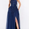 Little Mistress Dresses<Embellished One Shoulder Maxi Dress