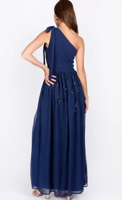 Little Mistress Dresses<Embellished One Shoulder Maxi Dress