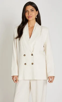 Little Mistress Blazers | Co-Ords<Blazer With Linen