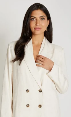 Little Mistress Blazers | Co-Ords<Blazer With Linen