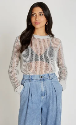 Little Mistress Knitwear | Summer / Holiday<Oatmeal Knitted Jumper