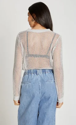 Little Mistress Knitwear | Summer / Holiday<Oatmeal Knitted Jumper
