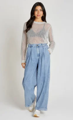 Little Mistress Knitwear | Summer / Holiday<Oatmeal Knitted Jumper