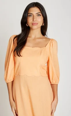 Little Mistress Dresses | Race Day Edit<Midaxi Dress With Linen