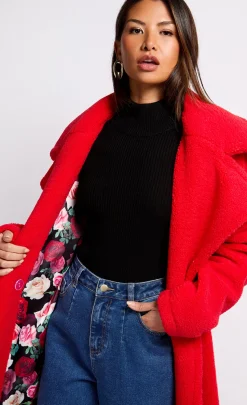 Little Mistress Coats & Jackets<Oversized Teddy Coat