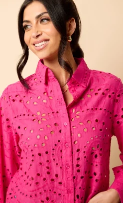 Little Mistress Summer / Holiday | Vicky Pattison Collection<Broderie Shirt by Vicky Pattison