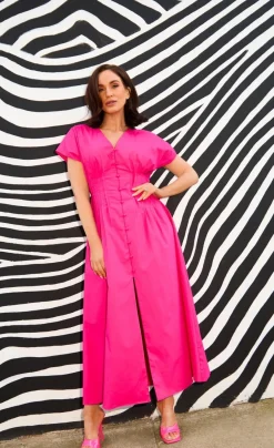 Little Mistress Dresses | Race Day Edit<Cotton Midaxi Dress by Vicky Pattison