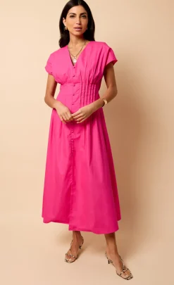 Little Mistress Dresses | Race Day Edit<Cotton Midaxi Dress by Vicky Pattison