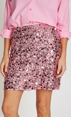 Little Mistress Skirts | Summer / Holiday<Sequin Mini Skirt