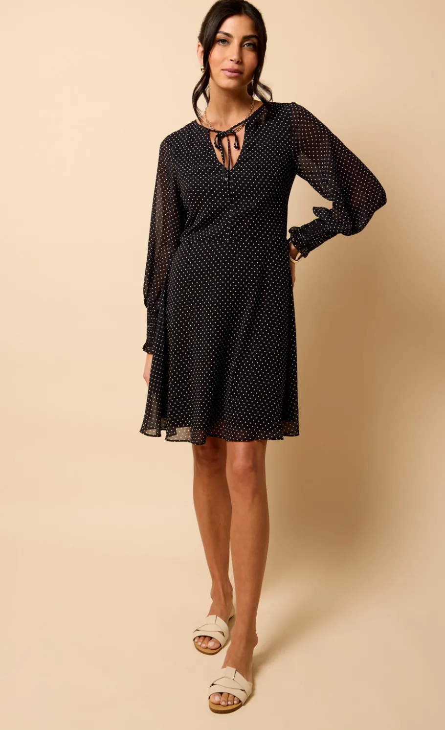 Little Mistress Dresses | Race Day Edit<Polka Dot Mini Dress by Vicky Pattison