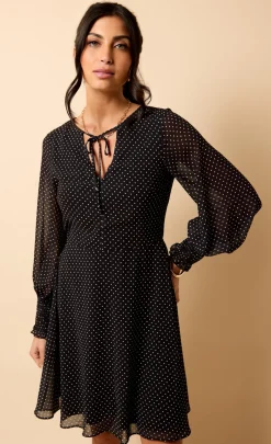 Little Mistress Dresses | Race Day Edit<Polka Dot Mini Dress by Vicky Pattison