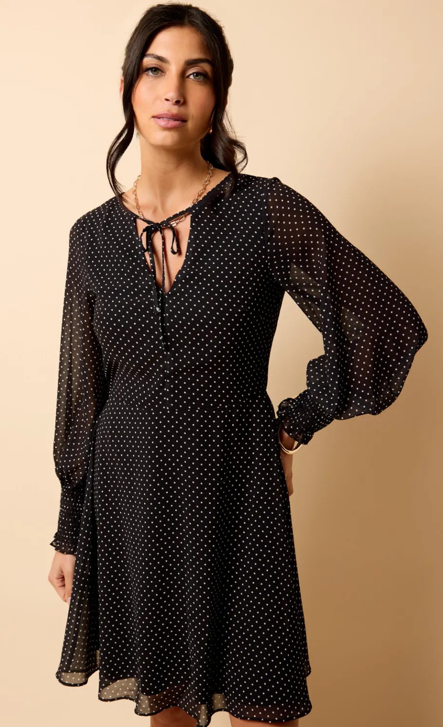 Little Mistress Dresses | Race Day Edit<Polka Dot Mini Dress by Vicky Pattison