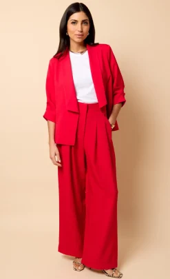 Little Mistress Co-Ords | Summer / Holiday<Crinkle Wide Leg Trousers by Vicky Pattison