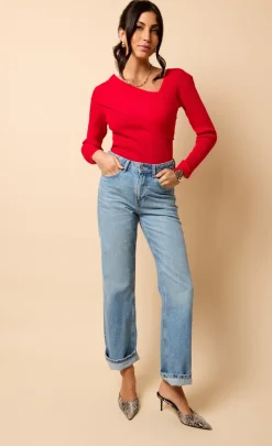 Little Mistress Knitwear | Tops<Knit Top by Vicky Pattison