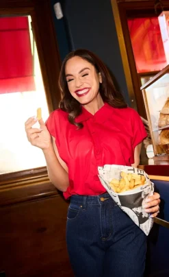 Little Mistress Summer / Holiday | Vicky Pattison Collection<Poplin Cotton Shirt by Vicky Pattison