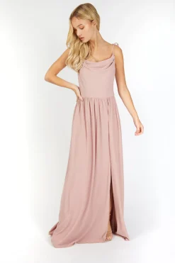 Little Mistress Dresses | Race Day Edit<Ruth Lurex Cowl Neck Maxi Dress