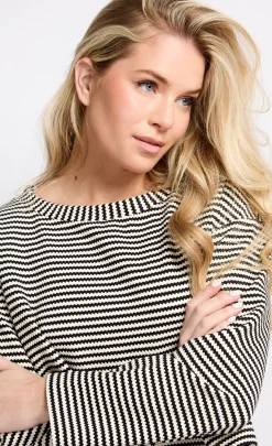 Little Mistress Co-Ords | Office Fashion<Stripe Top