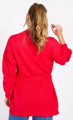 Little Mistress Knitwear<Tomato Knitted Cardigan