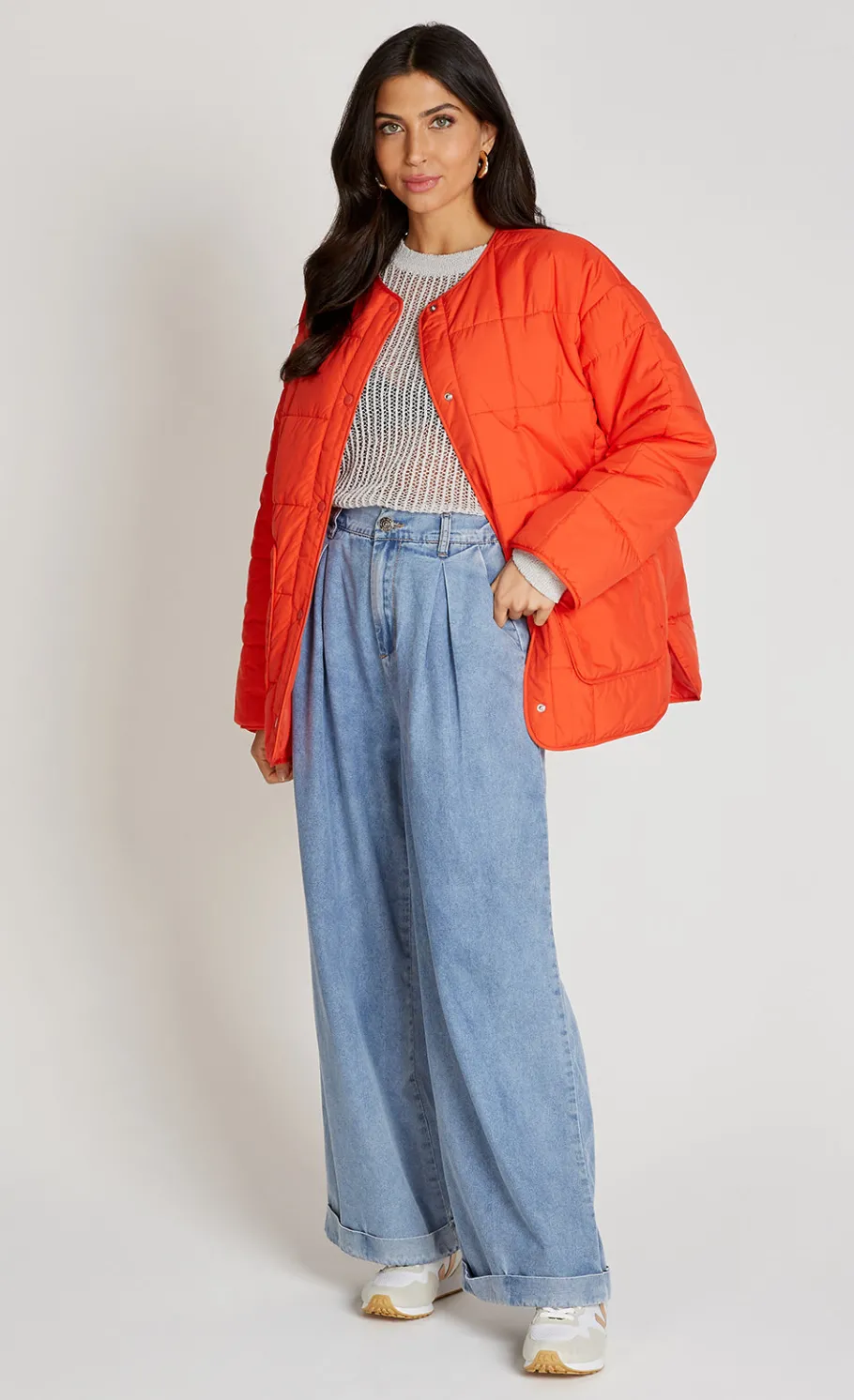 Little Mistress Coats & Jackets<Tomato Quilted Jacket