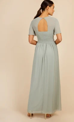 Little Mistress Dresses<Waterlily Knot Detail Maxi Dress