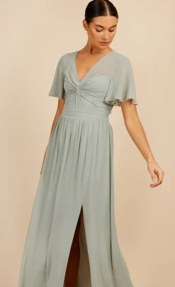 Little Mistress Dresses<Waterlily Knot Detail Maxi Dress