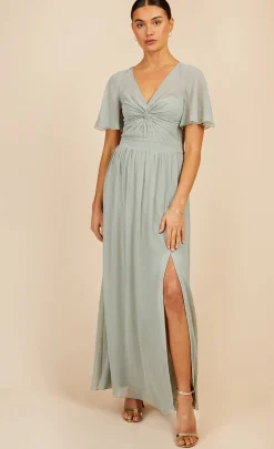 Little Mistress Dresses<Waterlily Knot Detail Maxi Dress