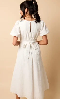 Little Mistress Dresses | Race Day Edit<Broderie Midi Dress by Vicky Pattison