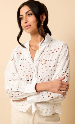Little Mistress Summer / Holiday | Vicky Pattison Collection<Broderie Shirt by Vicky Pattison