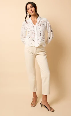 Little Mistress Summer / Holiday | Vicky Pattison Collection<Broderie Shirt by Vicky Pattison