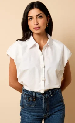Little Mistress Vicky Pattison Collection | Summer / Holiday<Poplin Cotton Shirt by Vicky Pattison