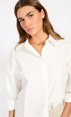 Little Mistress Office Fashion | Summer / Holiday<Shirt With Cotton