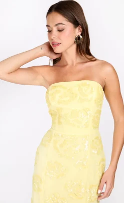 Little Mistress Dresses<Embelished Bandeau Maxi Dress